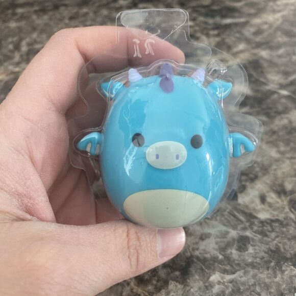 Squishmallows Squooshems Blind Bag Series 7 Tatiana the Blue Dragon 2" - Picture 1 of 3